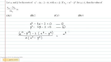 Crack IIT JEE - Video Solution to JEE 2011 - Mathematics - Problem 4
