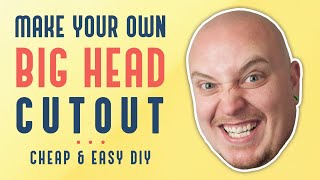 Make Your Own Giant & Affordable FAT HEAD CUTOUTS – An Easy DIY Guide! by Buckle Up Studios 4,328 views 7 months ago 8 minutes, 5 seconds