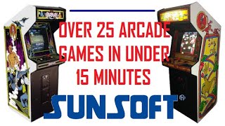 Over 25 Sunsoft Arcade Games In Under 15 Minutes