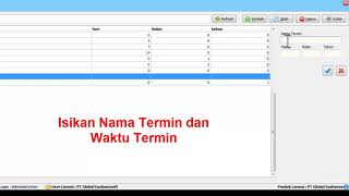 Aplikasi Toko Retail- Menu Termin screenshot 5