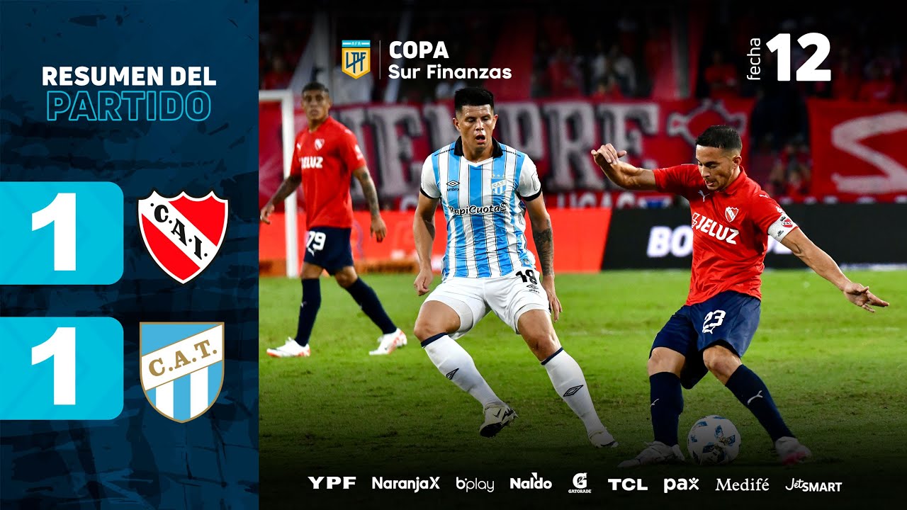 INDEPENDIENTE 1 - 1 ATLÉTICO TUCUMÁN I Resumen del partido I #CopaSurFinanzas 2024