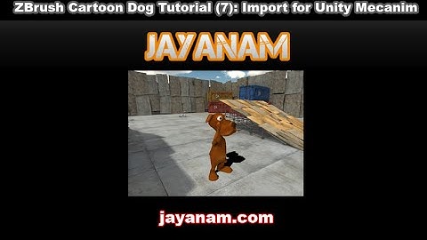 Import Fbx to Unity3D Mecanim video