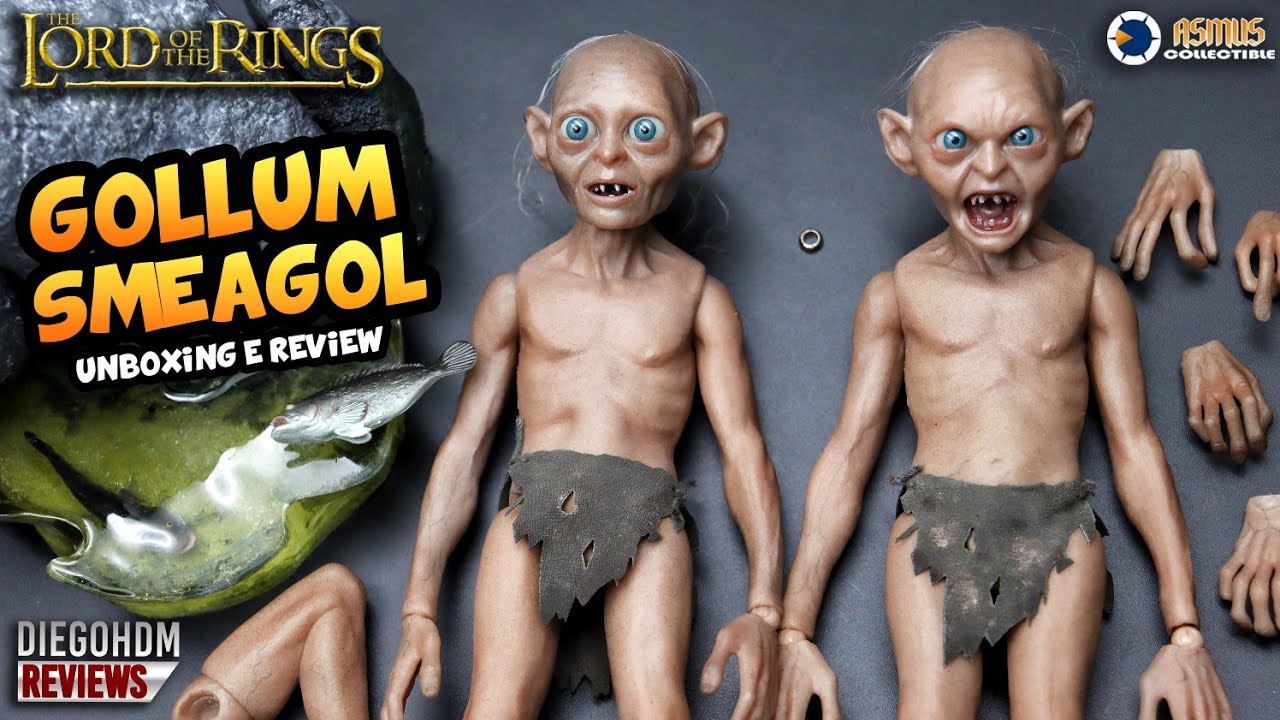 The Lord Of The Rings: Gollum Lord of the Rings 1/6 Action Figure by Asmus  Collectible Toys