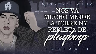 (LETRA) ¨LA TORRE NY¨ - Natanael Cano x Junior H (Lyric Video) chords