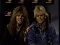 Europe / Guest VJ / Joey Tempest / Ian Haugland /