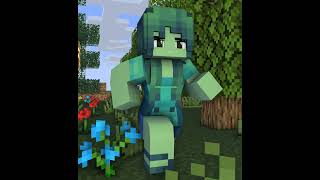 ZOMBIE GIRL IS MY SUPERHERO -MINECRAFT FUNNY ANIMATION