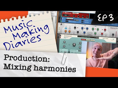 Producing: Vocal arrangement and mixing harmonies - Music Making Diaries Simon Peyron Ep 3