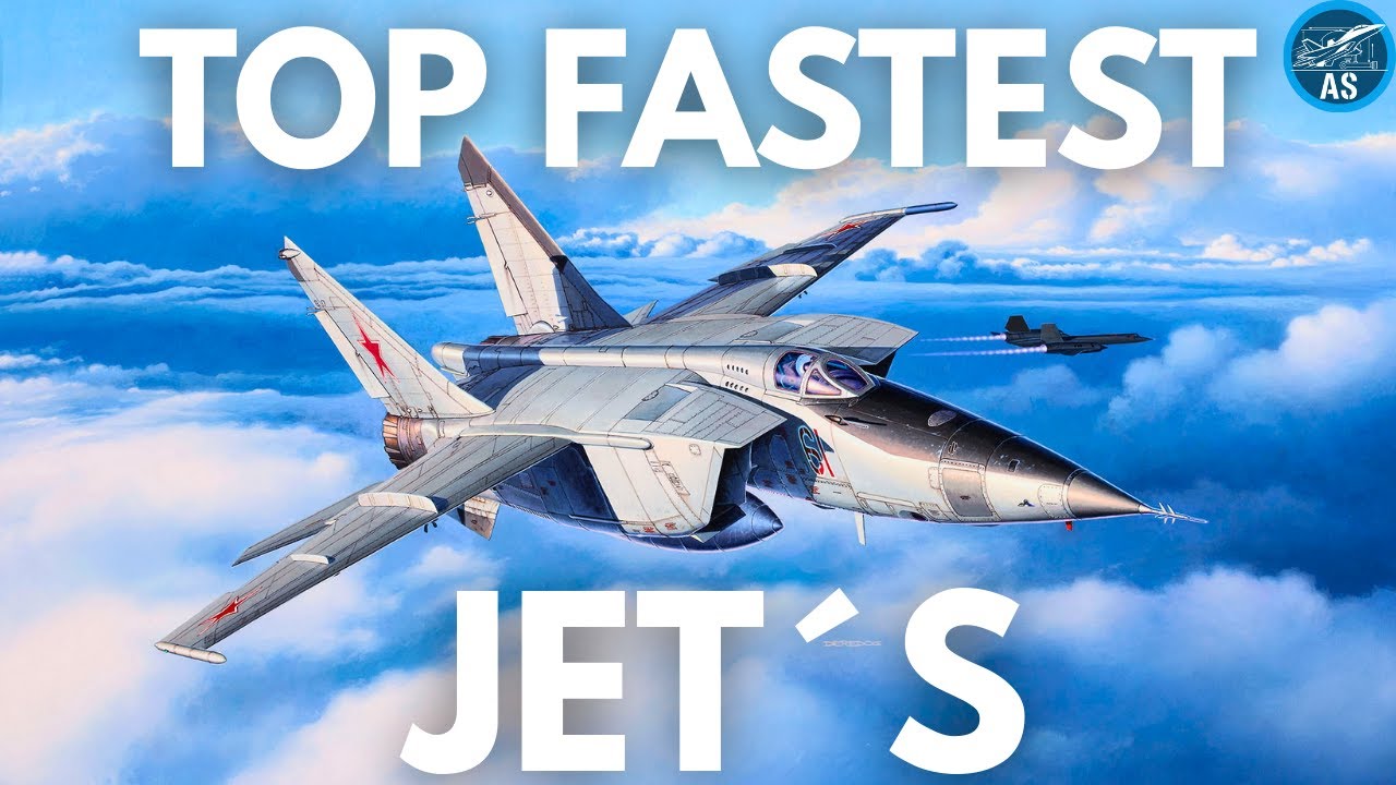 Top 10 Fastest Fighter Jets in History Ranked by Speed — Who’s #1?