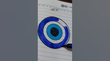 How To Draw Evil Eyes (Easy & Easy)🎀🧿 #shorts #youtubeshorts #viral