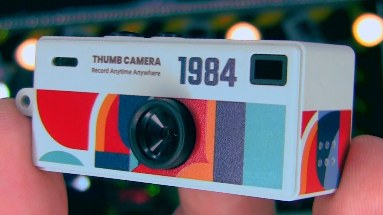 Kodak Charmera alternative G6 THUMB CAMERA 1984 KEYCHAIN CAMERA