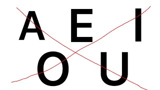 Comment using words WITHOUT vowels ONLY!