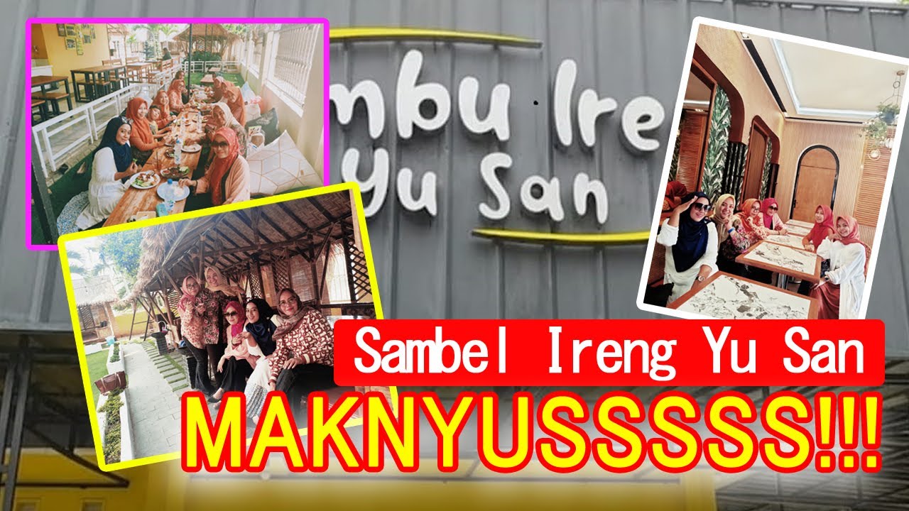 BUMBU IRENG YU SAN BANDAR LAMPUNG || MENU DAN RASA MAKANANYA MAKNYUSSSS