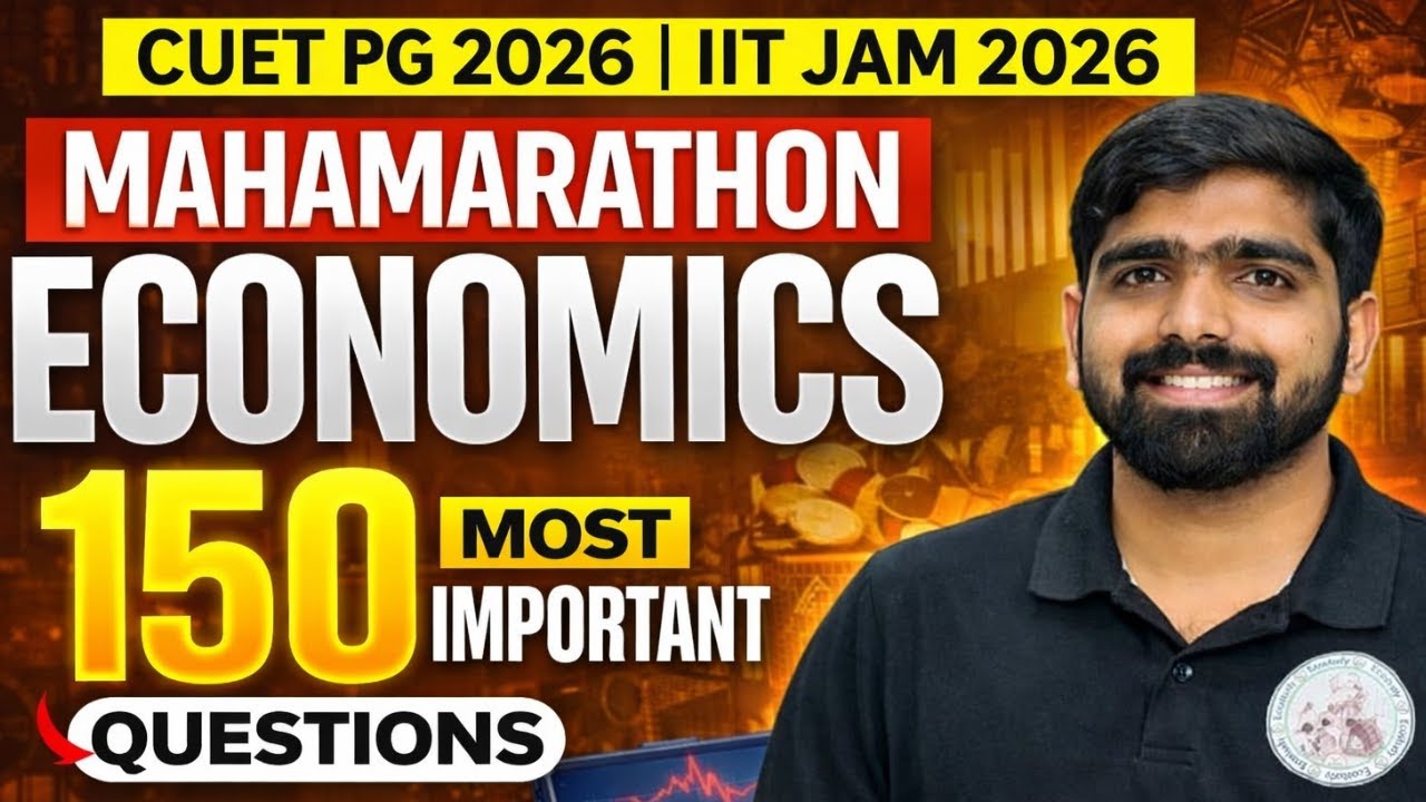 CUET PG 2026 & IIT JAM | 150 Most Important Questions 🔥 | ब्रह्मास्त्र ...