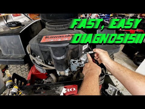 Zero Turn Mower No Power Bogs Down Won't Stay Running Under A Load
