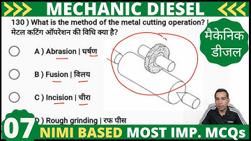 Mechanic DIESEL Theory Objective type questions || Most important mech Diesel mcqs #mechanicdiesel