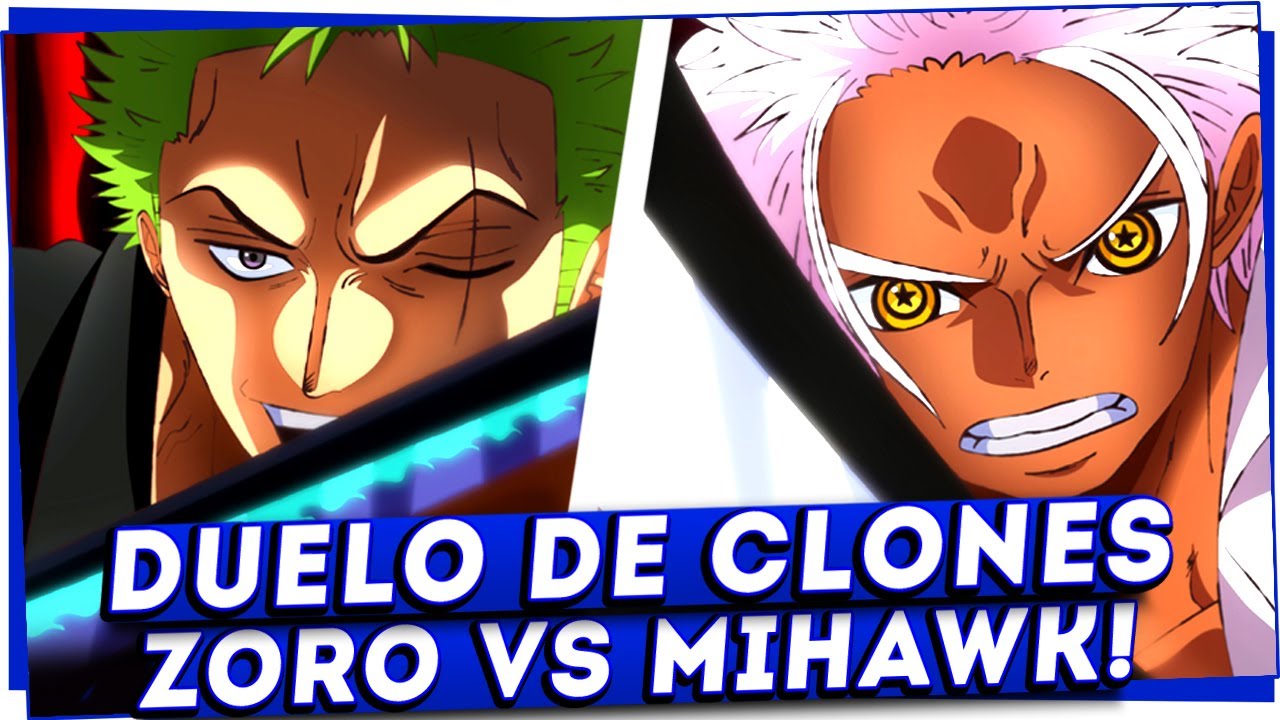 ZORO VS MIHAWK - O MIHAWK VAI MORRER NA BATALHA FINAL CONTRA O