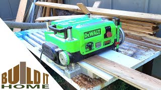 Making Trim And Molding From Recycled Boards - The Prep Work