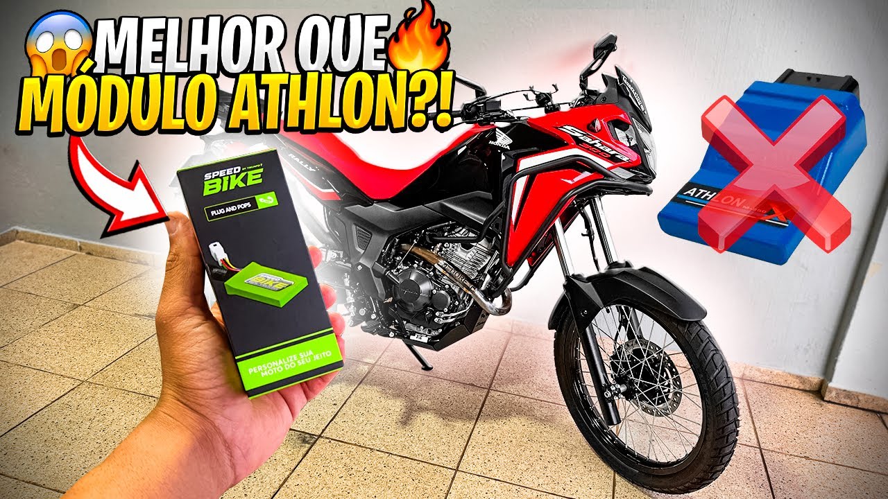 MODULO SPEED BIKE NA SAHARA 300 2025 0KM - OLHA O FOGO TWO STEP - MELHOR QUE ATHLON RACING?!