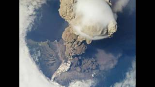 Nasa Sarychev Volcano Eruption From The International Space Station