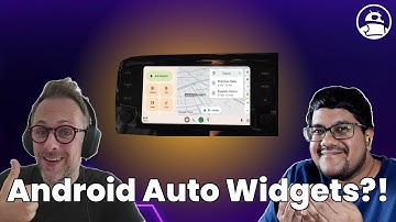 Android Auto is getting Widgets?! #androidauto #carplay