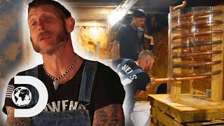 Josh And Colt Make A Transparent Worm For Their Still | Moonshiners