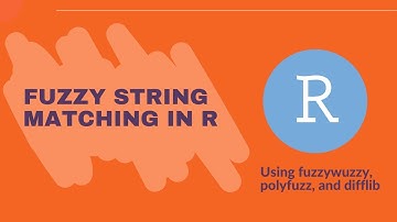 Fuzzy String Matching in R | Overview and R Tutorial (Using fuzzywuzzy, polyfuzz, and difflib)