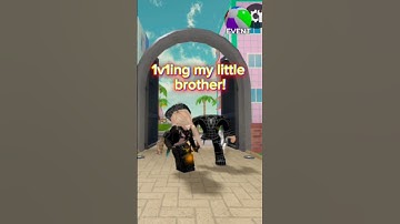 1v1ing my little brother in mm2#Roblox#1v1#robloxedit#fypシ゚viral#edit#🔥🤌
