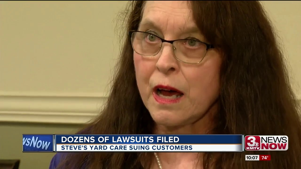 Yard-care customers claim company suing over bills for services never requested
