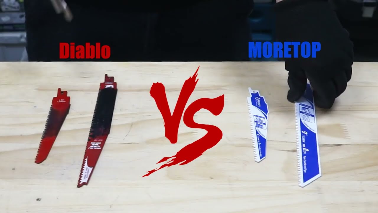 Moretop TCT Reciprocating Metal Demolition blade for metal/wood with nails/ thick wood