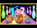 Learn Numbers With Funny Planets Planet Bowling Ball Adventure Counting Numbers 1 20 8 Planets 