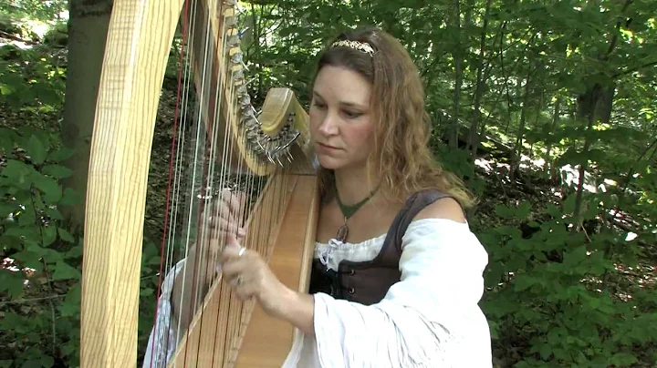 Kathleen Finnegan the Harpist NY Ren Faire (HD) pa...