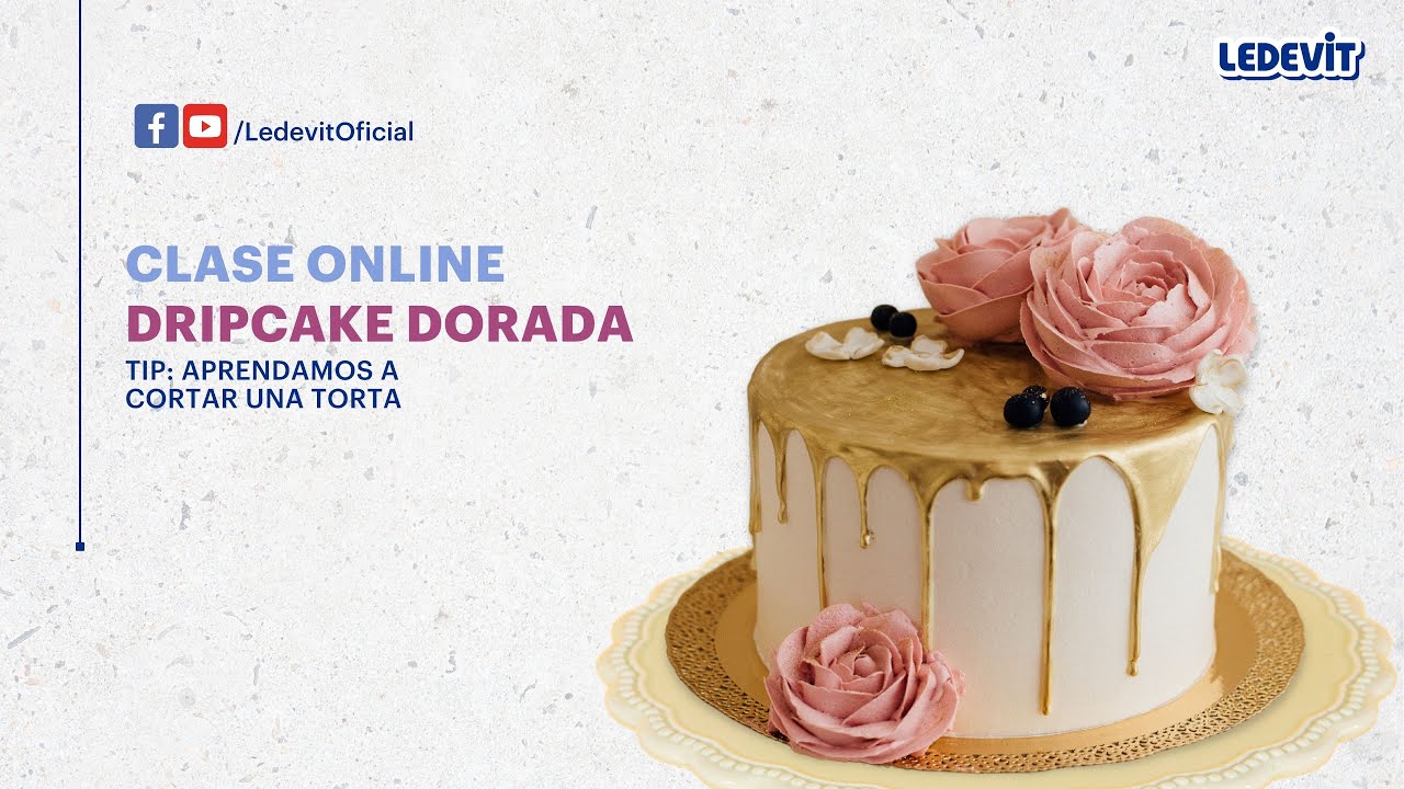 Cómo hacer una Dripcake Dorada