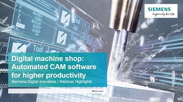 Digital Machine Shop: Automated CAM Software for Higher Productivity
