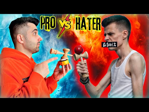 ÎNVĂȚ un HATER 10 trickuri cu KENDAMA… A IEȘIT SCANDAL🤯🔥