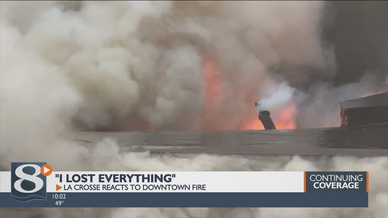 La Crosse Reacts to Downtown Fire YouTube