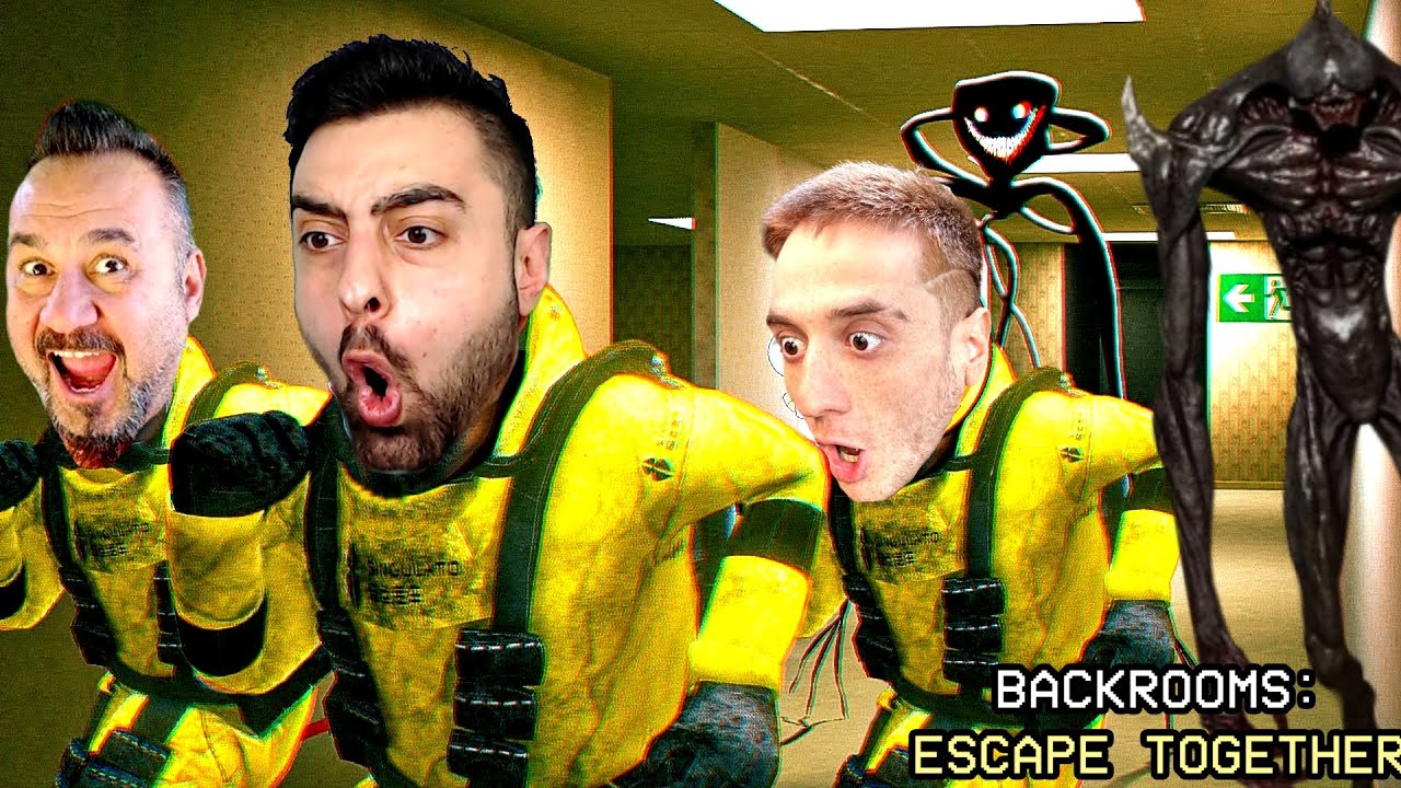 ÇOK KORKUYORUZ ANNE 😱 EKİP ESCAPE THE BACKROOMS #1 ! 
