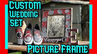Tooled Leather PICTURE FRAME (1/4)