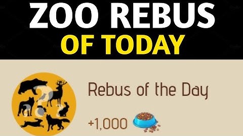 Rebus Of The Day Zoo 15 January | Zoo Rebus Of The Day | Rebus Of The Day Zoo Airdrop
