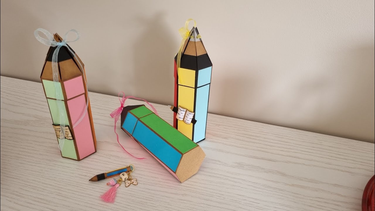 Tuto boite crayons 🖍 😉😊