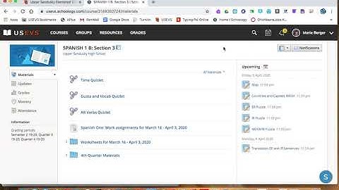 How to Print Using Schoology