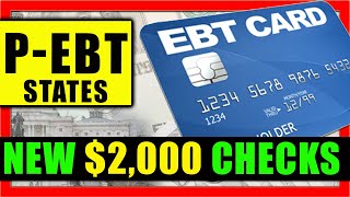 APRIL PANDEMIC EBT UPDATE, New $2000 Checks, WIC Program, Emergency SNAP Food Stamps, PEBT screenshot 1