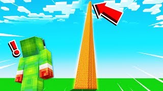 SURVIVING ON A LAVA TOWER IN MINECRAFT!