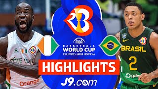 Cote d'Ivoire 🇨🇮 vs Brazil 🇧🇷 | J9 Highlights