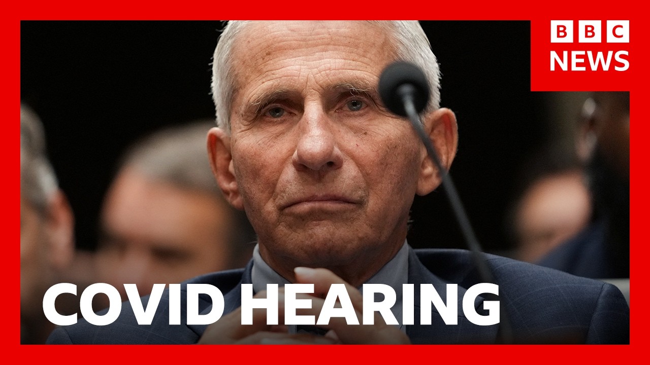 Fauci refuses to answer questions during Covid hearing | BBC News Fauci refuses to answer questions during Covid hearing | BBC News