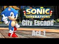 Sonic Generations: City Escape Act 1 (New Record Speedrun)
