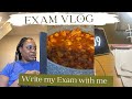 Uni Vlog: Prep with me for my Exam | Cooking | Writing my exam #ukliving  #exam #exampreparation