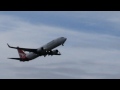 Qantas Boeing 737 taking off at Adelaide Airport this time!!!!!!!!!!!!