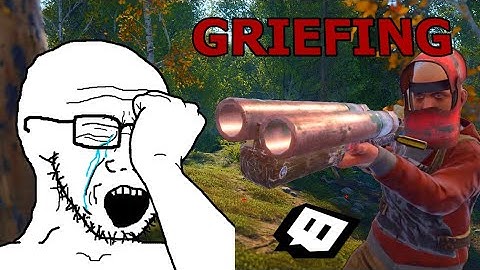 MAKING STREAMER RAGE QUIT OFF THE SERVER - Rust