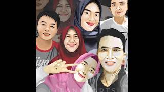 CONTOH VECTOR ART (VEKTOR WAJAH)