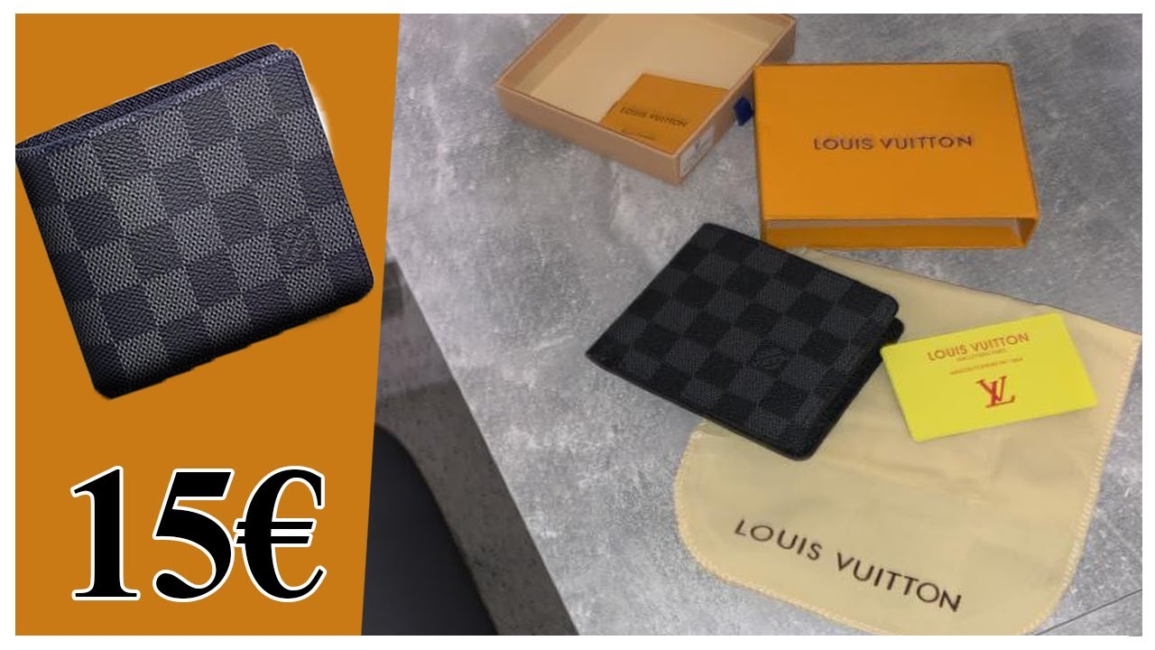 15€ Louis Vuitton Wallet I DHgate [German] - YouTube